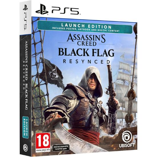 تصویر خرید بازی Assassin's Creed Black Flag Resynced نسخه Lunch Edition برای Ps5