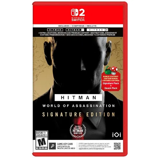 تصویر خرید بازی Hitman World of Assassination Signature Edition برای Nintendo Switch 2