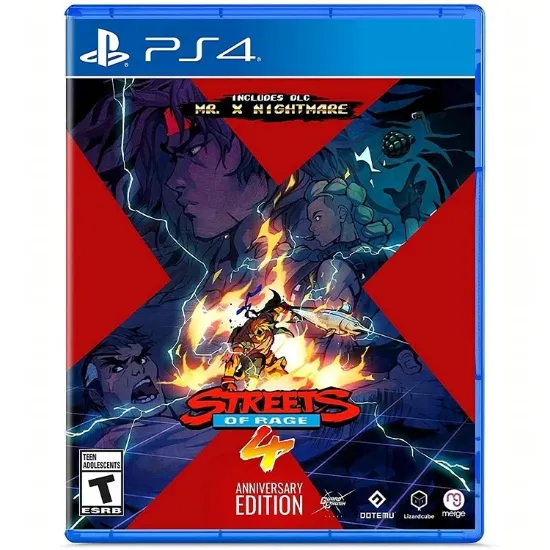 تصویر بازی Street of Rage Anniversary edition برای PS4