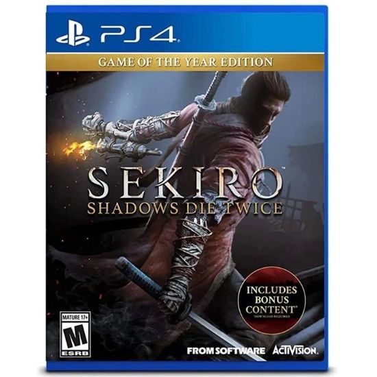 تصویر بازی Sekiro Shadows Die Twice Game Of The Year Edition برای ps4