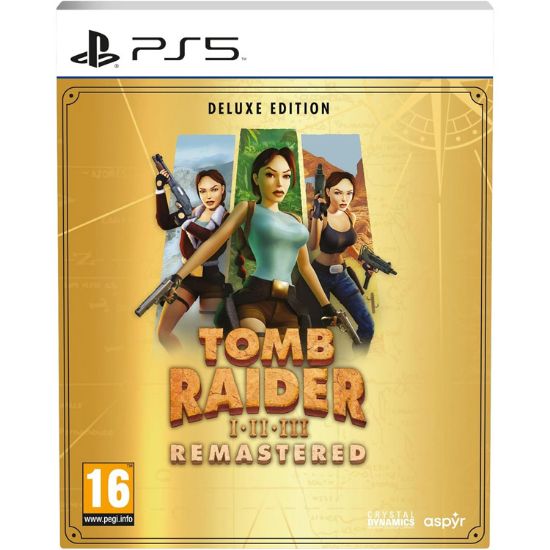 تصویر بازی Tomb Raider I-II-III Remastered Deluxe Edition برای ps5
