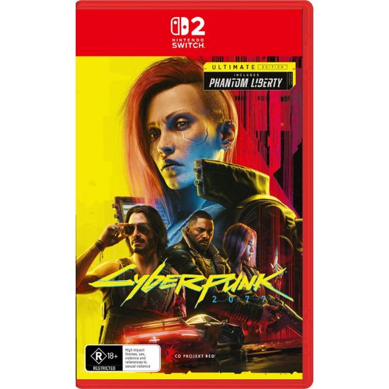 تصویر خرید بازی Cyberpunk 2077 Ultimate Edition مخصوص Nintendo Switch 2 با تمام DLCها
