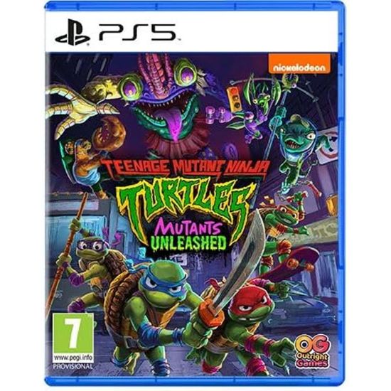 تصویر بازی Teenage Mutant Ninja Turtles Mutants Unleashed برای ps5