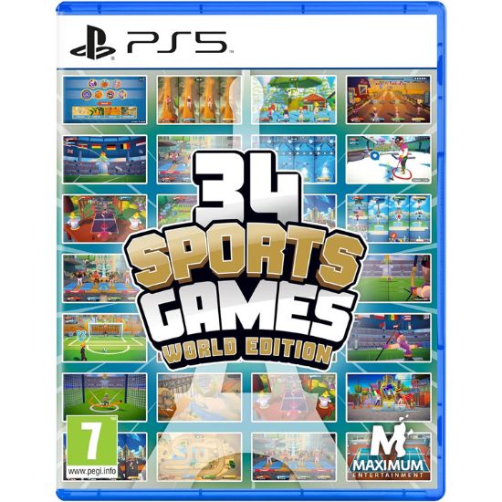 تصویر بازی 34 sport game world edition برای ps5