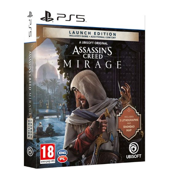 تصویر بازی Assassin's Creed Mirage Launch Edition برای PS5