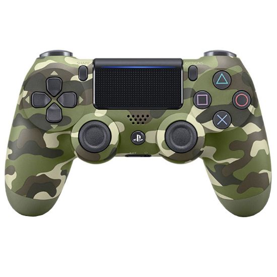 تصویر دسته ps4 اورجینال تولید جدید-سبز ارتشی