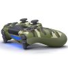 تصویر دسته ps4 اورجینال تولید جدید-سبز ارتشی