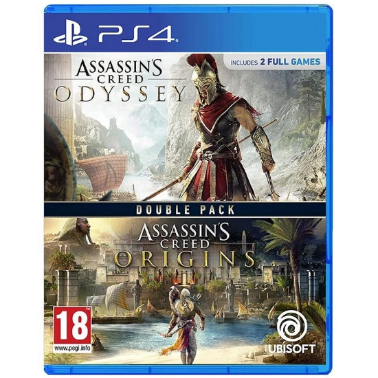 تصویر بازی Assassin's Creed Origins + Odyssey برای ps4