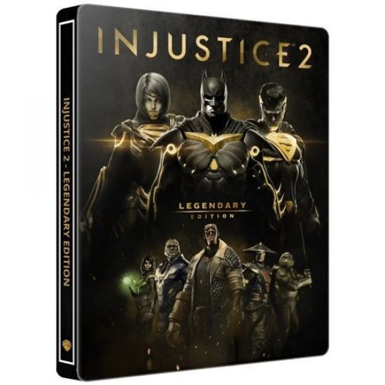 تصویر بازی INJUSTICE 2 LEGENDARY EDITION  نسخه Steelbook برای ps4