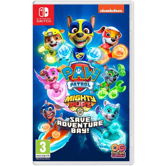 تصویر بازی PAW Patrol Mighty Pups Save Adventure Bay!  برای نینتندو سوییچ