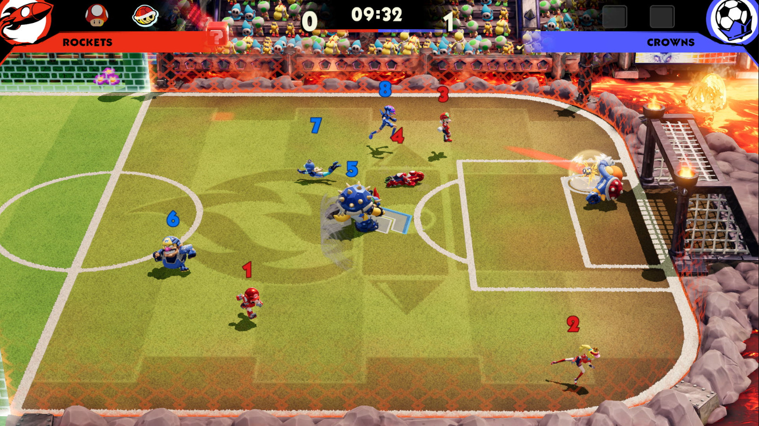 بازی Mario Strikers: Battle League برای نینتندو سوییچ