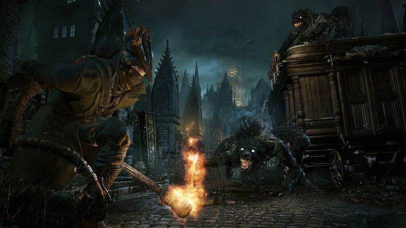 بازی blood borne  برای ps4