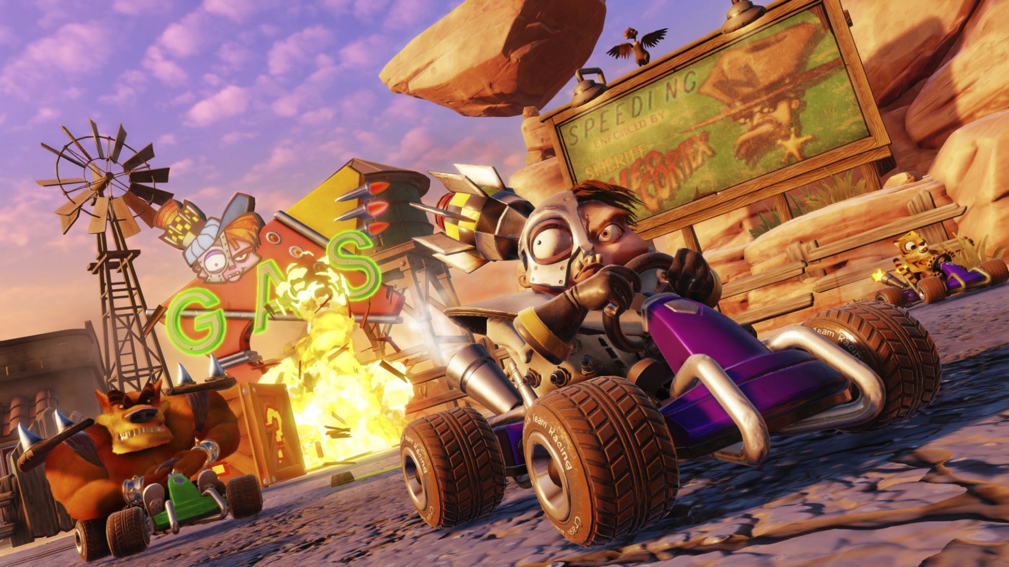 بازی Crash Team Racing Nitro-Fueled برای نینتندو سوییچ