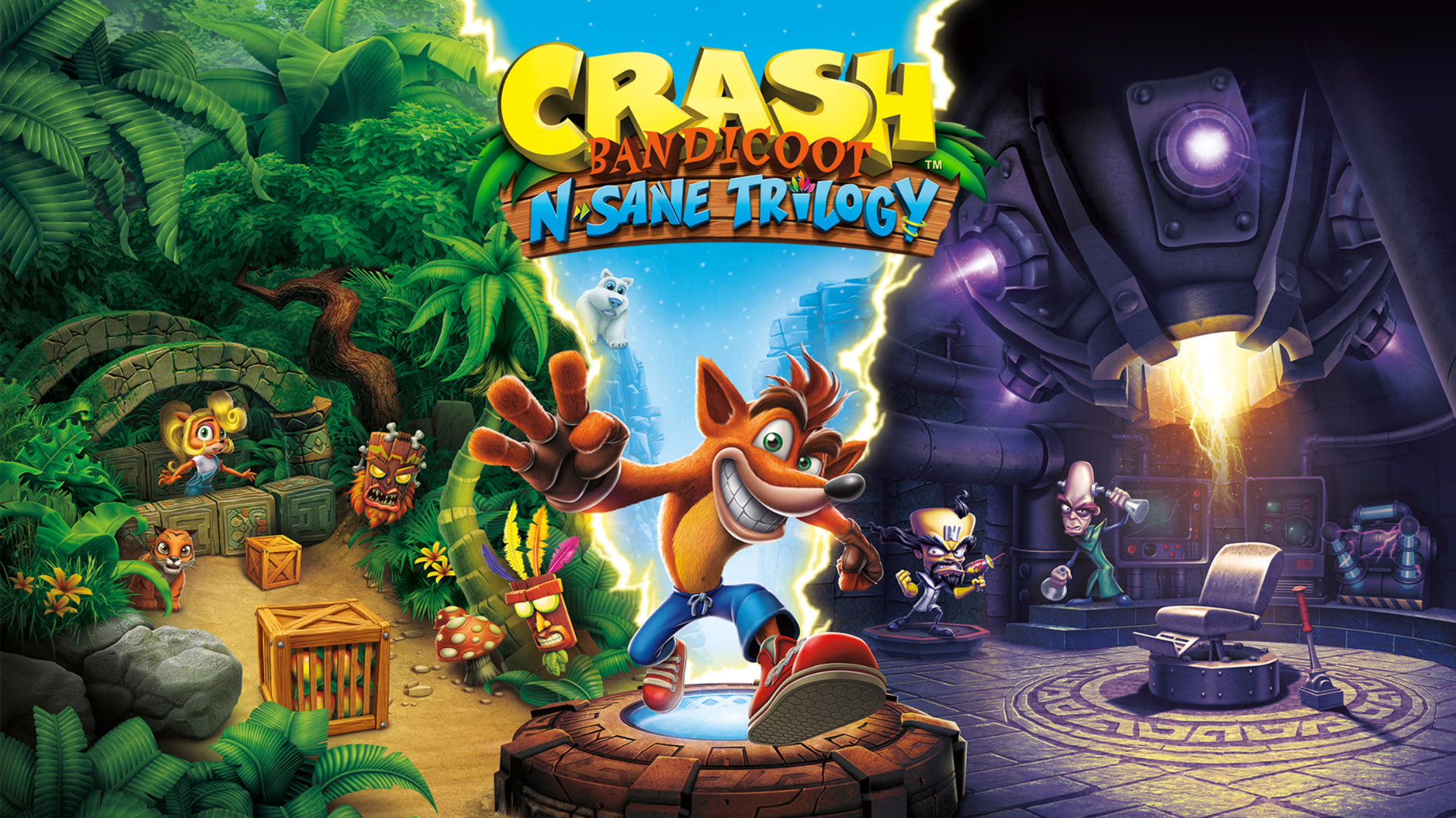 بازی Crash Bandicoot N. Sane Trilogy برای نینتندو سوییچ