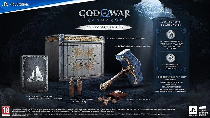 بازی God of War Ragnarok نسخه Collectors Edition برای PS5