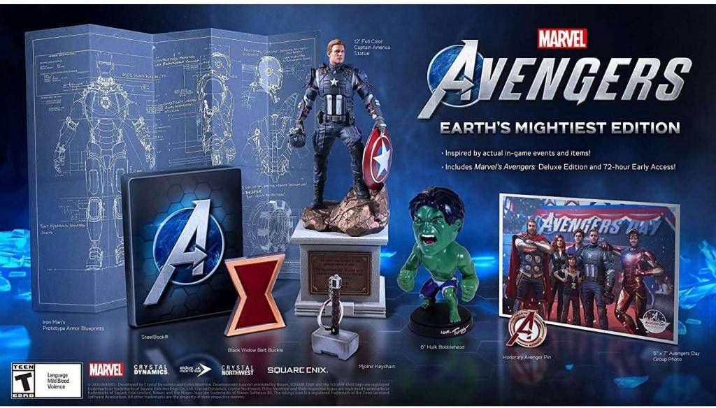 کالکتور ادیشن Marvels Avengers برای PS4 1 خرید کالکتور ادیشن Marvels Avengers PS4