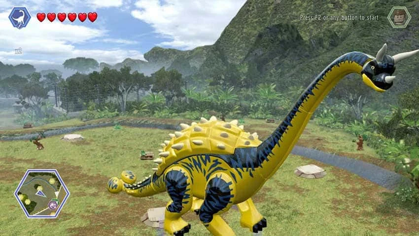 بازی Lego Jurassic World مخصوص PS4