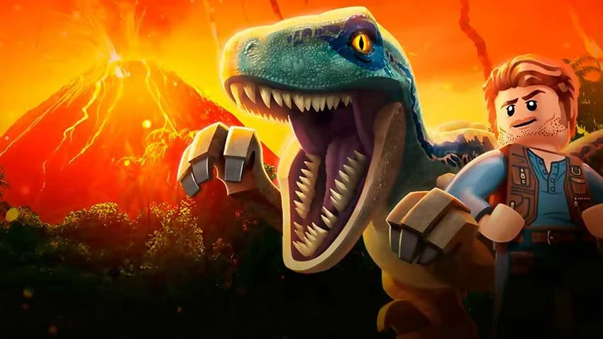 بازی Lego Jurassic World مخصوص PS4