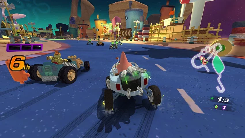 بازی Nickelodeon Kart Racers برای PS4 بازی Nickelodeon Kart Racers برای PS4