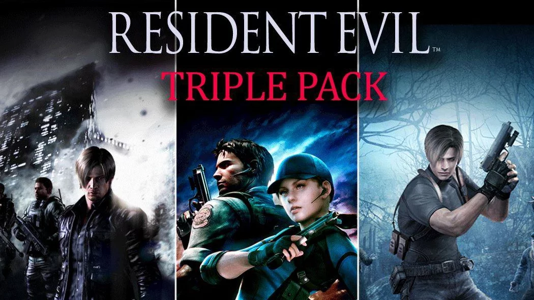 بازی  Resident Evil Triple Pack برای نینتندو سوییچ