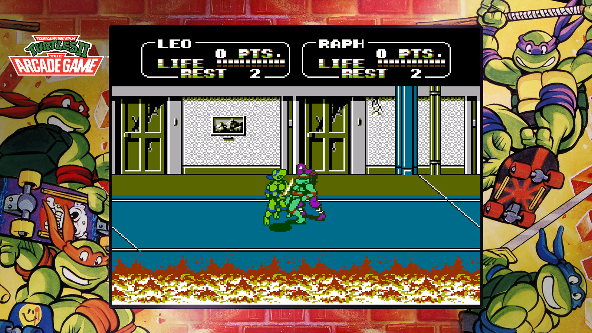 بازی Teenage Mutant Ninja Turtles: The Cowabunga Collection برای ps5