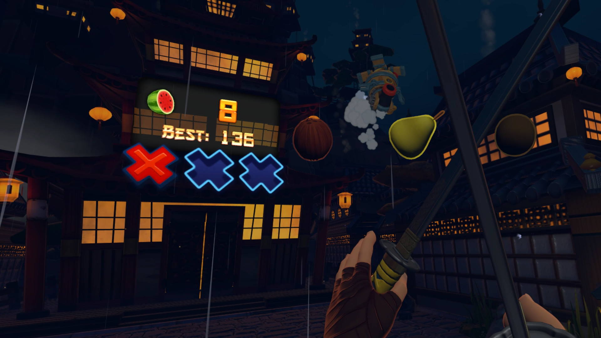 بازی Fruit Ninja برای PS4