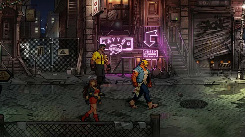 بازی Streets Of Rage 4 برای PS4 بازی Streets Of Rage 4 برای PS4