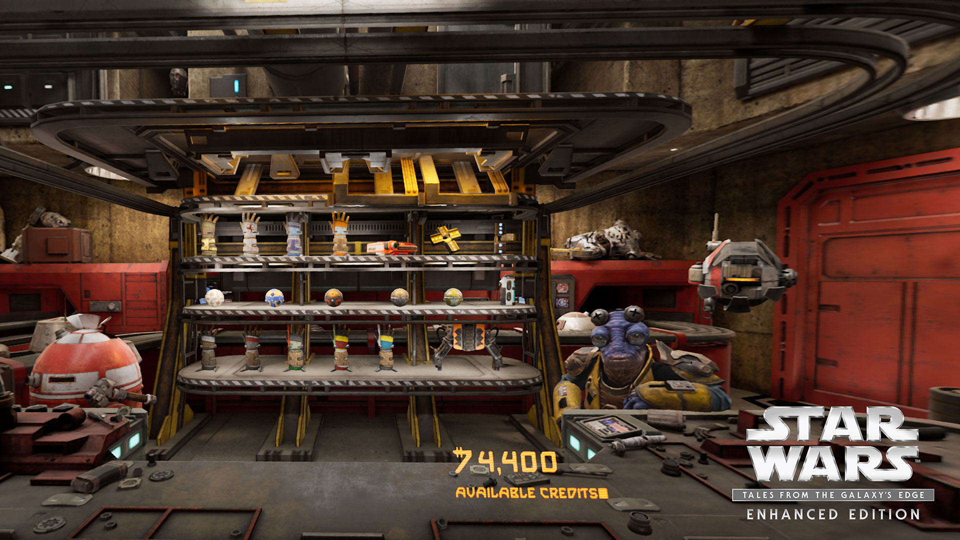 بازی Star Wars Tales From The Galaxy's Edge VR2 برای ps5